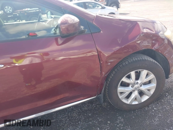 2011 Nissan Murano SL z VIN JN8AZ1MW7BW183853, wystawiony jako IAAI lot #42266430 z przebiegiem 154 525 mil mil oraz . Historia ofert i sprzedaży dostępna na DreamBid. Obrazek 6.