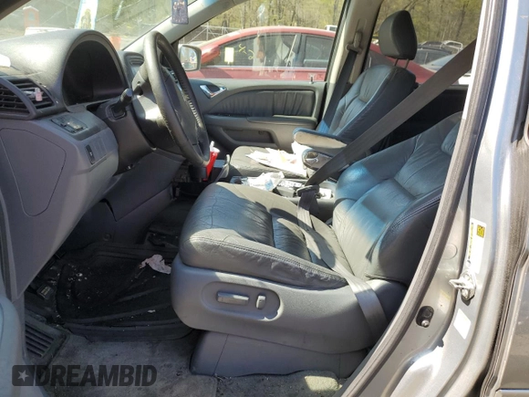 2007 Honda Odyssey EX-L with VIN 5FNRL386X7B056046, listed as a Copart auction lot 53665495 with Not Provided miles and Salvage Title. Bid and sale history available at DreamBid. Image 7.