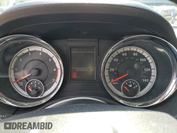 2013 Dodge Durango Citadel with VIN 1C4SDHET6DC592944, listed as a Copart auction lot 74306054 with 87,025 mi miles and Salvage Title. Bid and sale history available at carsss.com. Image 9.