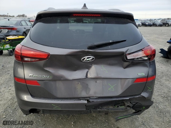 2020 Hyundai Tucson Value with VIN KM8J3CA47LU168645, listed as a Copart auction lot 44807635 with 81,827 mi miles and Salvage Title. Bid and sale history available at carsss.com. Image 6.