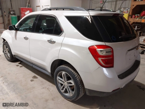 2016 Chevrolet Equinox LTZ with VIN 2GNALDEK0G1141847, listed as a IAAI auction lot 41854320 with 139,194 mi miles. Bid and sale history available at carsss.com. Image 3.