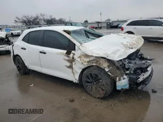 2021 Toyota Corolla Hatchback SE with VIN JTND4MBE4M3133236, listed as a Copart auction lot 81813403 with 19,564 mi miles. Bid and sale history available at carsss.com. Image 4.