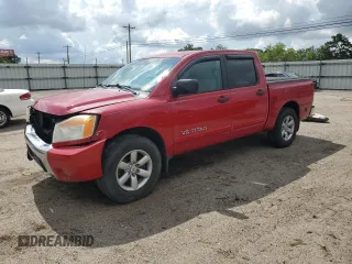 2011 Nissan Titan SV with VIN 1N6BA0ED5BN311489, listed as a Copart auction lot 59736185 with 199,333 mi miles and Salvage title. Bid and sale history available at DreamBid. Image 1.