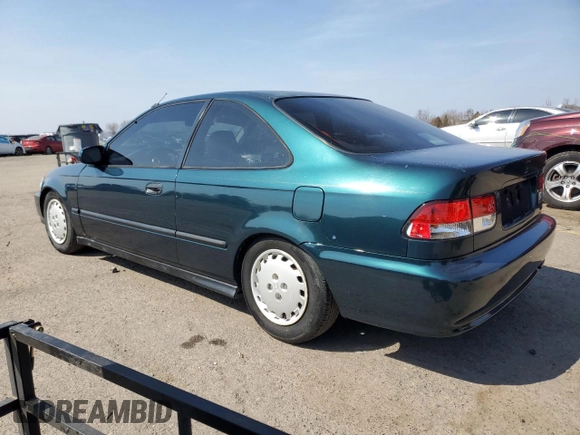 1997 Honda Civic DX with VIN 1HGEJ6126VL110659, listed as a Copart auction lot 49435455 with 150,808 mi miles and Salvage Title. Bid and sale history available at carsss.com. Image 2.