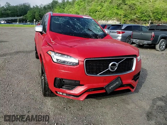 2019 Volvo XC90 R-Design with VIN YV4A22PM9K1448900, listed as a Copart auction lot 56114025 with 58,639 mi miles and Salvage title. Bid and sale history available at DreamBid. Image 14.