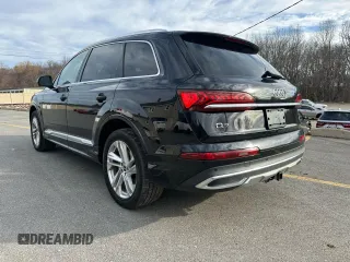 2021 Audi Q7 Premium Plus with VIN WA1LJAF78MD032627, listed as a Copart auction lot 50009015 with 128,942 mi miles and Clean title. Bid and sale history available at DreamBid. Image 2.