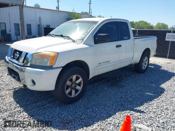 2008 Nissan Titan XE with VIN 1N6BA06C38N351875, listed as a IAAI auction lot 42060102 with 174,337 mi miles and . Bid and sale history available at DreamBid. Image 2.