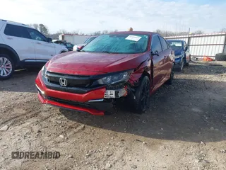 2021 Honda Civic Sedan EX-L with VIN 2HGFC1F76MH701303, listed as a IAAI auction lot 41455021 with 92,347 mi miles. Bid and sale history available at carsss.com. Image 17.