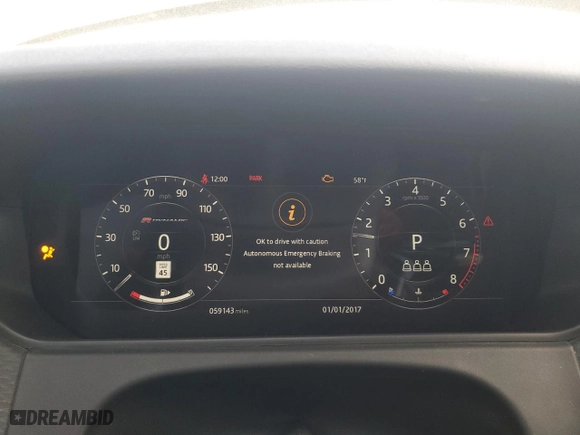 2019 Land Rover Range Rover Velar R-Dynamic SE with VIN SALYL2EX0KA798033, listed as a Copart auction lot 49654215 with 59,143 mi miles and Salvage Title. Bid and sale history available at carsss.com. Image 9.