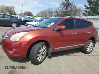 2012 Nissan Rogue S with VIN JN8AS5MV6CW413693, listed as a Copart auction lot 53064725 with 144,178 mi miles and Salvage Title. Bid and sale history available at DreamBid. Image 1.