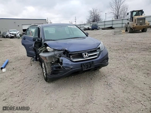 2013 Honda CR-V LX with VIN 2HKRM4H37DH677718, listed as a Copart auction lot 52511685 with 166,160 mi miles and Non Repairable. Bid and sale history available at carsss.com. Image 10.