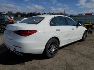 2023 Mercedes-Benz C 300 with VIN W1KAF4HB3PR125456, listed as a Copart auction lot 51136825 with 28,186 mi miles and Salvage Title. Bid and sale history available at DreamBid. Image 3.