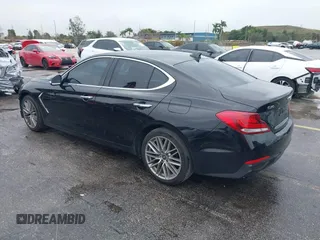 2021 Genesis G70 2.0T with VIN KMTG64LA8MU067129, listed as a IAAI auction lot 41364886 with 48,043 mi miles and . Bid and sale history available at DreamBid. Image 3.