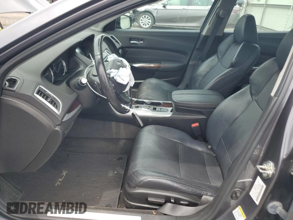 2017 Acura TLX V6 w/Advance Pkg with VIN 19UUB2F77HA003089, listed as a Copart auction lot 58361105 with 67,392 mi miles and Salvage title. Bid and sale history available at DreamBid. Image 7.
