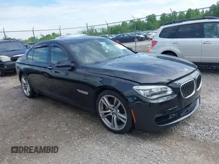 2013 BMW 7 Series 750Li with VIN WBAYE8C59DD133605, listed as a IAAI auction lot 42179893 with 73,065 mi miles and . Bid and sale history available at DreamBid. Image 1.