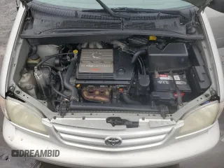 2002 Toyota Sienna LE with VIN 4T3ZF13C22U419662, listed as a Copart auction lot 44491265 with 187,169 mi miles and Salvage Title. Bid and sale history available at DreamBid. Image 12.