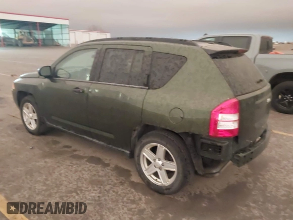 2007 Jeep Compass Sport with VIN 1J8FT47W77D221755, listed as a IAAI auction lot 41826458 with 205,072 mi miles. Bid and sale history available at carsss.com. Image 3.