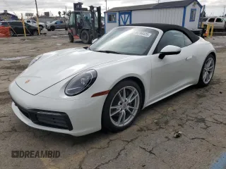 2021 Porsche 911 Carrera with VIN WP0CA2A95MS239590, listed as a Copart auction lot 44786425 with 13,746 mi miles and Salvage Title. Bid and sale history available at carsss.com. Image 1.