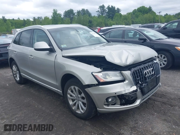 2014 Audi Q5 Premium Plus z VIN WA1LFAFP5EA026062, wystawiony jako IAAI lot #42333723 z przebiegiem 103 238 mil mil oraz . Historia ofert i sprzedaży dostępna na DreamBid. Obrazek 1.