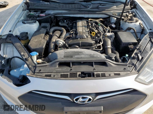 2013 Hyundai Genesis Coupe Premium with VIN KMHHT6KD5DU089250, listed as a Copart auction lot 59163195 with 117,174 mi miles and Clean title. Bid and sale history available at DreamBid. Image 11.
