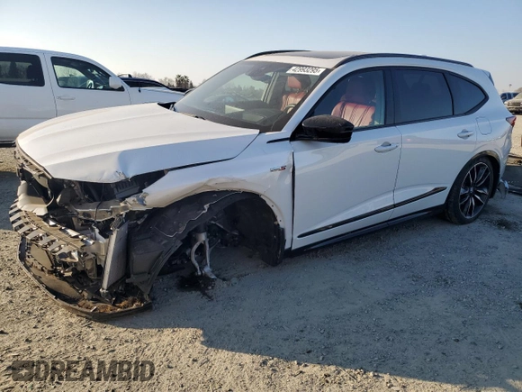 2024 Acura MDX Type S w/Advance Package with VIN 5J8YD8H83RL001172, listed as a Copart auction lot 42993295 with 16,779 mi miles and Salvage Title. Bid and sale history available at carsss.com. Image 1.