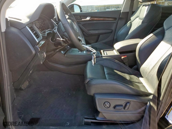 2019 Audi Q5 Premium Plus with VIN WA1BNAFY5K2130158, listed as a Copart auction lot 45876595 with 28,671 mi miles and Salvage Title. Bid and sale history available at carsss.com. Image 7.
