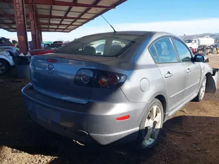 2006 Mazda 3 S Grand Touring with VIN JM1BK323361490383, listed as a IAAI auction lot 40833053 with 206,341 mi miles and . Bid and sale history available at DreamBid. Image 4.