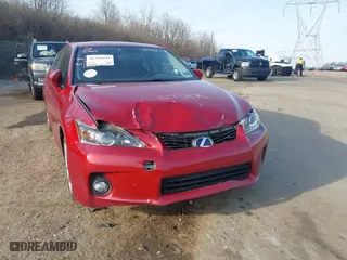 2013 Lexus CT 200h Hybrid with VIN JTHKD5BH7D2159944, listed as a IAAI auction lot 41791641 with 141,066 mi miles. Bid and sale history available at carsss.com. Image 6.