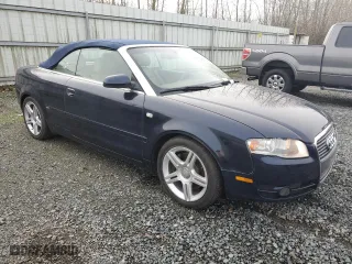 2007 Audi A4 2.0T with VIN WAUAF48H27K017866, listed as a Copart auction lot 86178714 with 66,146 mi miles and Salvage Title. Bid and sale history available at carsss.com. Image 4.