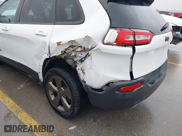 2017 Jeep Cherokee Latitude with VIN 1C4PJLCB5HW571941, listed as a IAAI auction lot 41156440 with 135,862 mi miles and . Bid and sale history available at DreamBid. Image 19.
