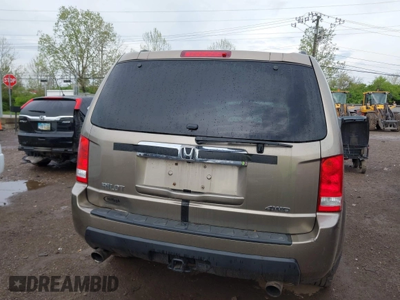 2011 Honda Pilot EX-L with VIN 5FNYF4H51BB076050, listed as a IAAI auction lot 42122883 with 143,288 mi miles and . Bid and sale history available at carsss.com. Image 17.
