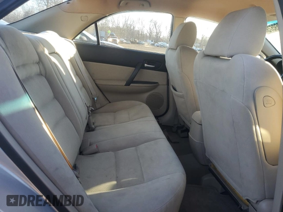 2007 Mazda 6 i Touring with VIN 1YVHP80C075M38497, listed as a Copart auction lot 42969575 with 234,505 mi miles and Salvage Title. Bid and sale history available at DreamBid. Image 10.