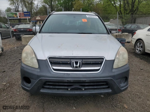 2006 Honda CR-V EX with VIN SHSRD78826U418321, listed as a Copart auction lot 53665515 with 255,976 mi miles and Salvage Title. Bid and sale history available at carsss.com. Image 5.