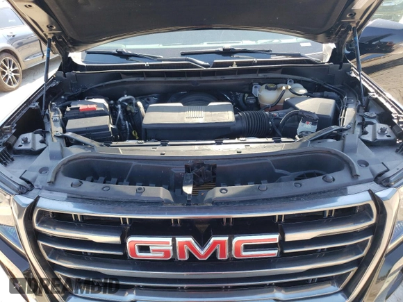 2022 GMC Yukon AT4 with VIN 1GKS2CKL8NR164924, listed as a Copart auction lot 75658914 with 0 mi miles and Salvage Title. Bid and sale history available at carsss.com. Image 12.