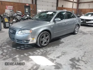 2005 Audi A4 2.0T with VIN WAUDF98EX5A541866, listed as a IAAI auction lot 41502857 with 105,631 mi miles. Bid and sale history available at carsss.com. Image 2.