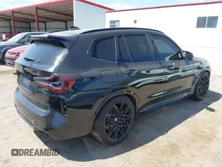 2022 BMW X3 M with VIN 5YM13EC04N9L89028, listed as a IAAI auction lot 42258087 with 23,240 mi miles and . Bid and sale history available at DreamBid. Image 4.