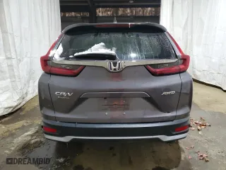 2022 Honda CR-V EX with VIN 5J6RW2H52NA006590, listed as a Copart auction lot 87820855 with 77,111 mi miles and Salvage Title. Bid and sale history available at carsss.com. Image 6.