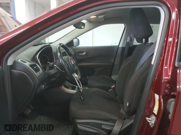 2021 Jeep Compass Freedom with VIN 3C4NJDAB6MT537376, listed as a Copart auction lot 54901395 with 31,164 mi miles and Salvage Title. Bid and sale history available at carsss.com. Image 7.