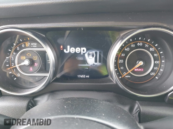 2022 Jeep Gladiator Texas Trail z VIN 1C6HJTAG0NL162804, wystawiony jako IAAI lot #41524087 z przebiegiem 17 652 mil mil oraz . Historia ofert i sprzedaży dostępna na DreamBid. Obrazek 7.