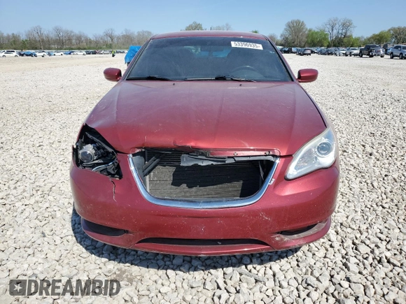 2012 Chrysler 200 Touring with VIN 1C3CCBBG4CN316703, listed as a Copart auction lot 53396935 with 107,802 mi miles and Salvage Title. Bid and sale history available at carsss.com. Image 5.