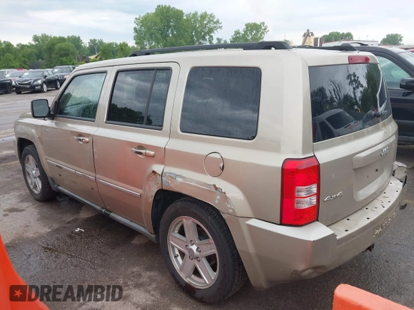2010 Jeep Patriot Sport with VIN 1J4NF2GB7AD585140, listed as a IAAI auction lot 42219810 with 111,819 mi miles and . Bid and sale history available at carsss.com. Image 3.