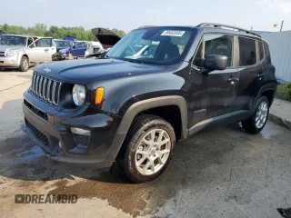 2022 Jeep Renegade Latitude z VIN ZACNJDB13NPN46533, wystawiony jako Copart lot #59483585 z przebiegiem 32 449 mil mil oraz Szkoda całkowita • Salvage title. Historia ofert i sprzedaży dostępna na DreamBid. Obrazek 1.