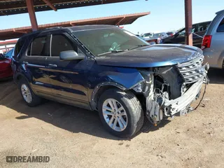 2016 Ford Explorer with VIN 1FM5K7B81GGA76352, listed as a IAAI auction lot 41756322 with 123,273 mi miles. Bid and sale history available at carsss.com. Image 1.