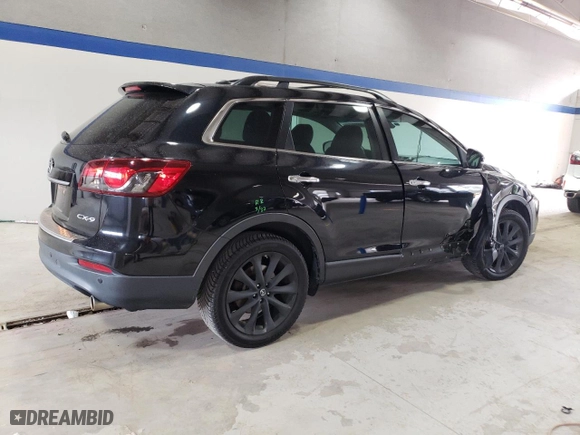 2015 Mazda CX-9 Grand Touring with VIN JM3TB2DA1F0466994, listed as a Copart auction lot 48398775 with 113,210 mi miles and Salvage Title. Bid and sale history available at carsss.com. Image 3.