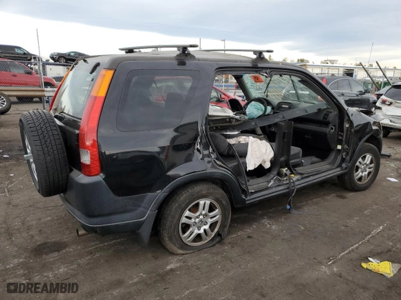 2003 Honda CR-V EX with VIN JHLRD77813C047446, listed as a Copart auction lot 81651614 with 0 mi miles and Salvage Title. Bid and sale history available at carsss.com. Image 3.