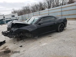 2013 Chevrolet Camaro LS z VIN 2G1FE1E37D9214458, wystawiony jako Copart lot #87059004 z przebiegiem 107 914 mil mil oraz Szkoda całkowita • Salvage title. Historia ofert i sprzedaży dostępna na DreamBid. Obrazek 1.