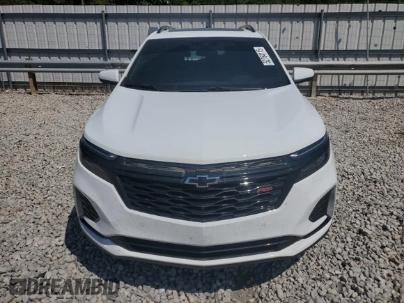 2024 Chevrolet Equinox RS z VIN 3GNAXMEG7RS194696, wystawiony jako Copart lot #52764115 z przebiegiem 27 998 mil mil oraz Szkoda całkowita • Salvage title. Historia ofert i sprzedaży dostępna na DreamBid. Obrazek 5.