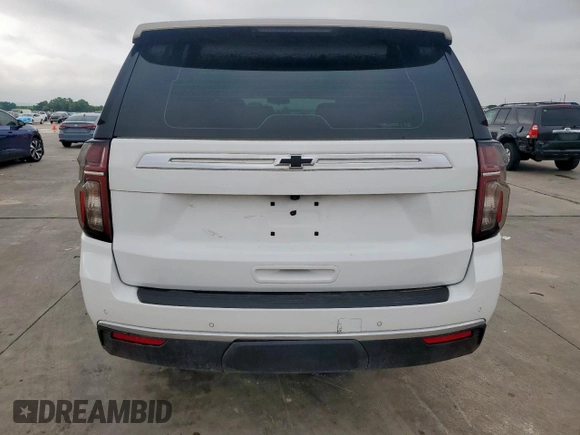 2023 Chevrolet Tahoe Commercial with VIN 1GNSCLED2PR429361, listed as a Copart auction lot 54064925 with 33,475 mi miles and Salvage title. Bid and sale history available at DreamBid. Image 6.