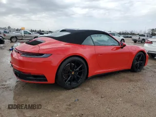 2024 Porsche 911 Carrera with VIN WP0CA2A95RS238446, listed as a Copart auction lot 47811115 with 0 mi miles and Salvage Title. Bid and sale history available at carsss.com. Image 3.