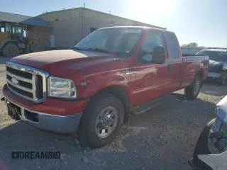 2005 Ford Super Duty F-250 XL with VIN 1FTSX20Y05EB83237, listed as a Copart auction lot 76473394 with 0 mi miles and Salvage Title. Bid and sale history available at carsss.com. Image 1.